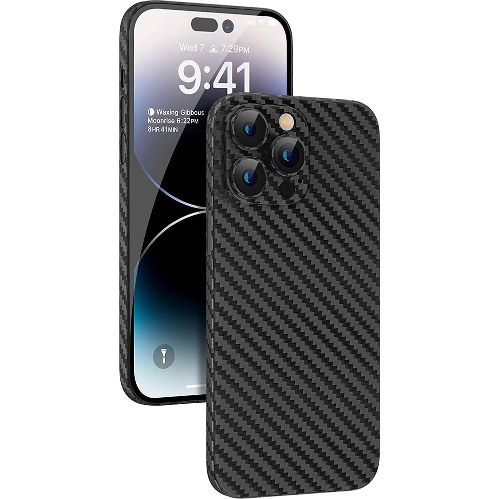 Lisslune | 0.3mm Ultra Thin Texture Matte Hard Shell For iPhone