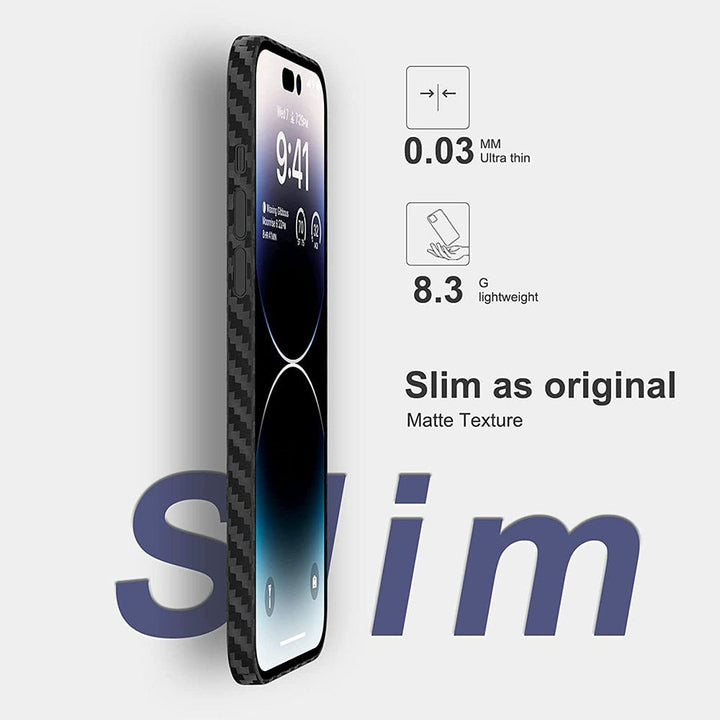 Lisslune | 0.3mm Ultra Thin Texture Matte Hard Shell For iPhone