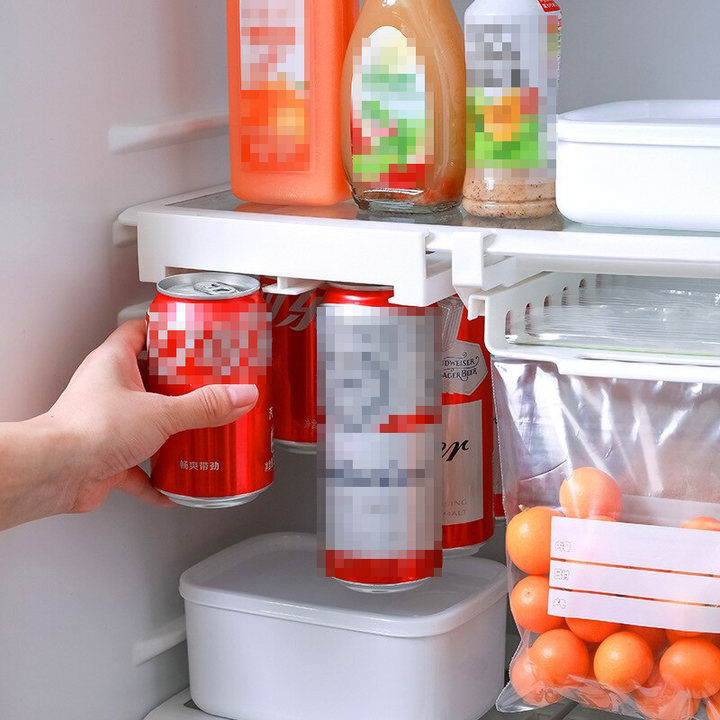 Lisslune | Refrigerator Beverage Organizer Slide Rack
