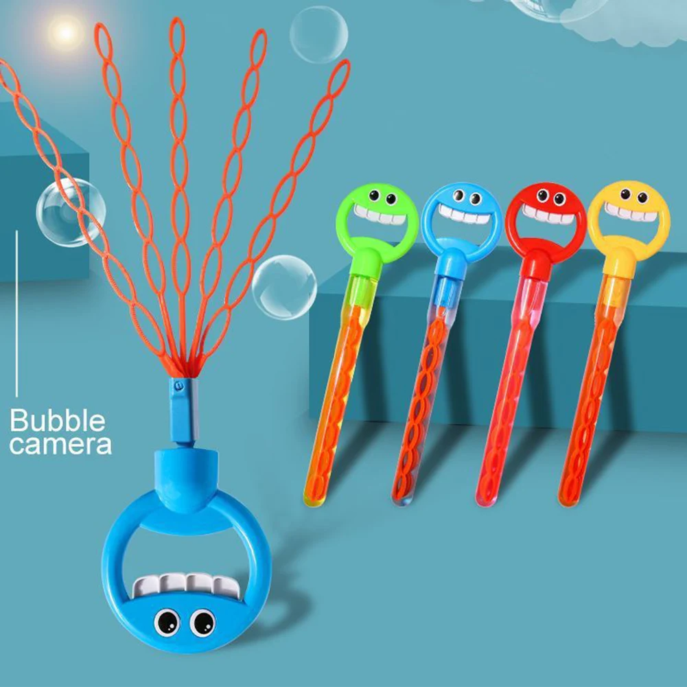 Lisslune | Smiley Bubble Stick with 32 holes - BubbleWave