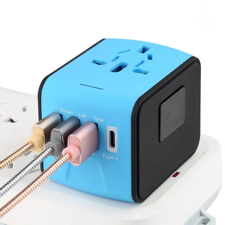 Lisslune | Ultimate Travel Power Hub: All-in-One Universal Adapter