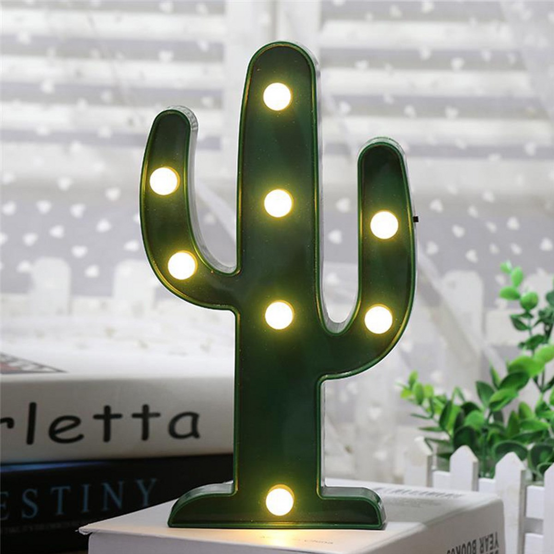 Lisslune | Cute Cactus Night LED Lights
