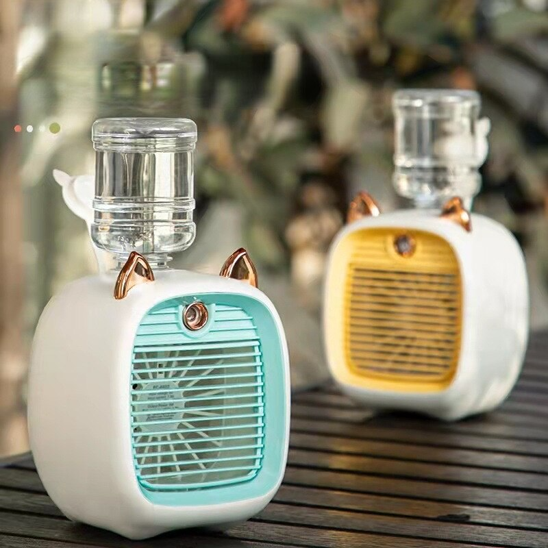 Lisslune | Portable Air Cooling Fan Mini Humidifier