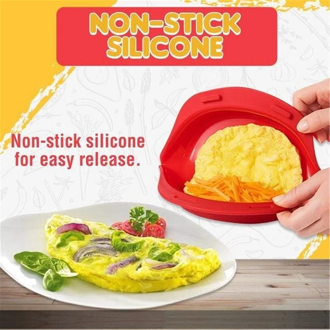 Lisslune | Non-Stick Microwave Omelette Maker