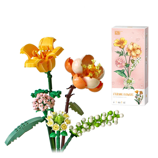 Lisslune | FloraBloom - 3D Flower Bouquet for Calm Spaces