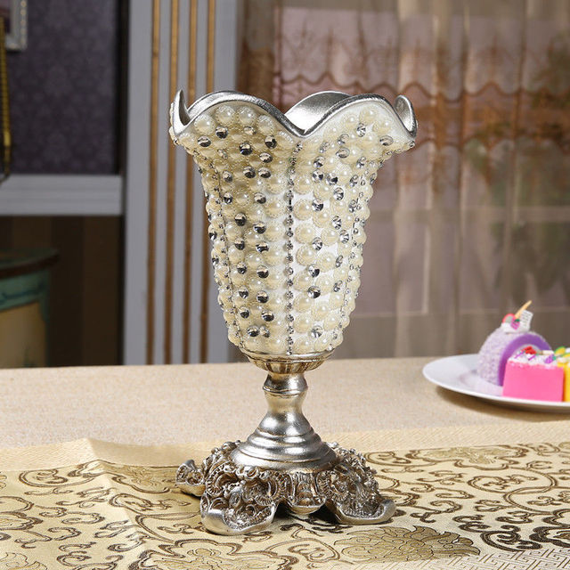 Lisslune | European Luxury Diamond Resin Vase