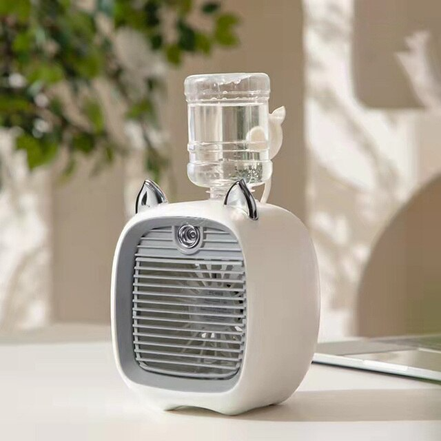 Lisslune | Portable Air Cooling Fan Mini Humidifier