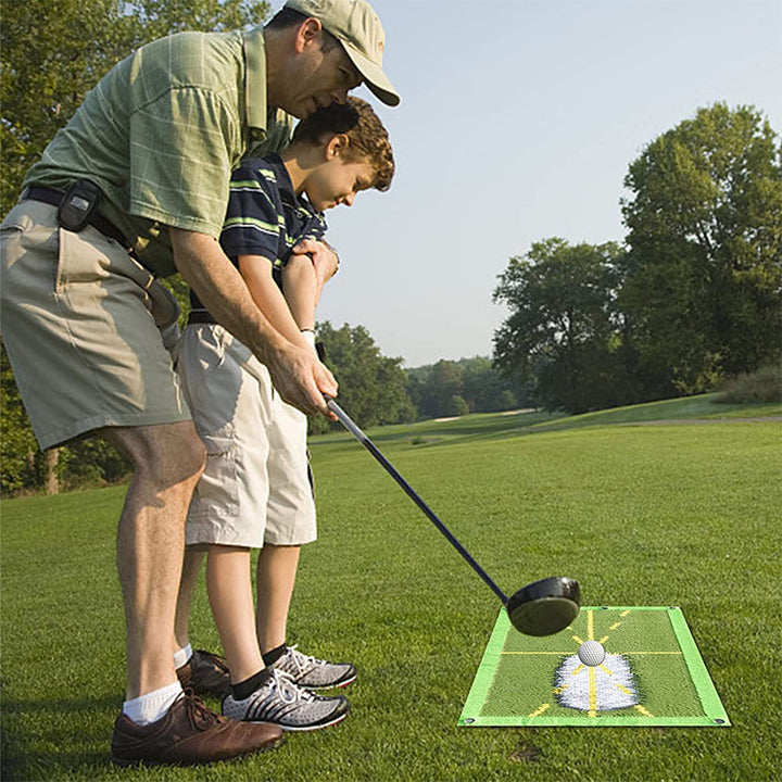 Lisslune | Golf Training Mat for Swing Detection Hitting