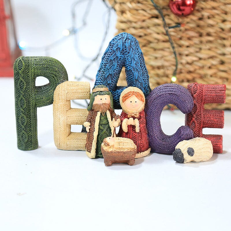 Lisslune | Handicraft Family Nativity Statue