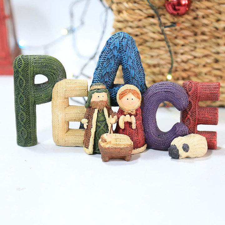 Lisslune | Handicraft Family Nativity Statue