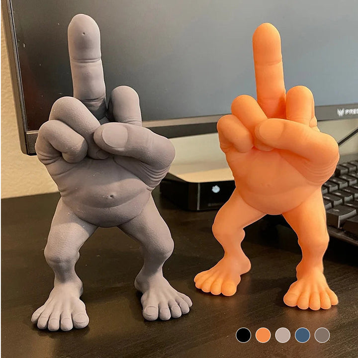 Lisslune | Middle Finger Figure with Legs