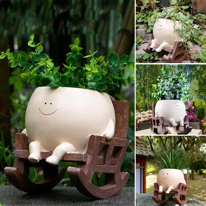 Lisslune | Smiley Face Plant Pot