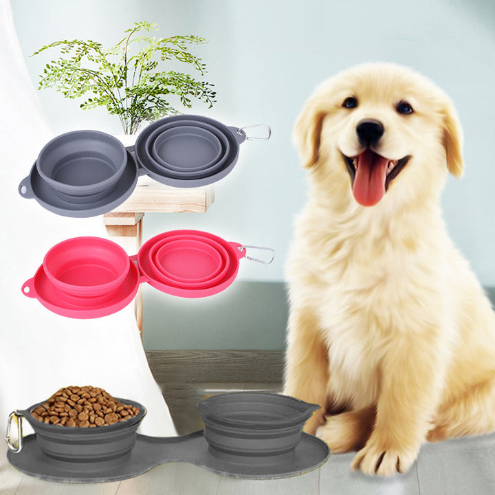 Lisslune | Pawfun Travel Dog Dinner Set
