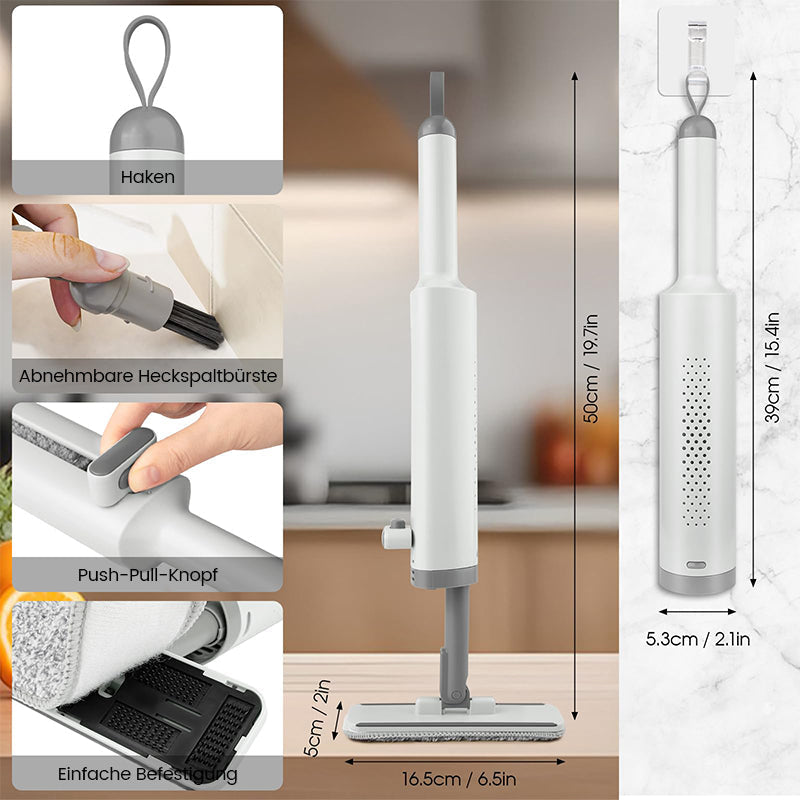 Lisslune | Portable self-pressing mini mop