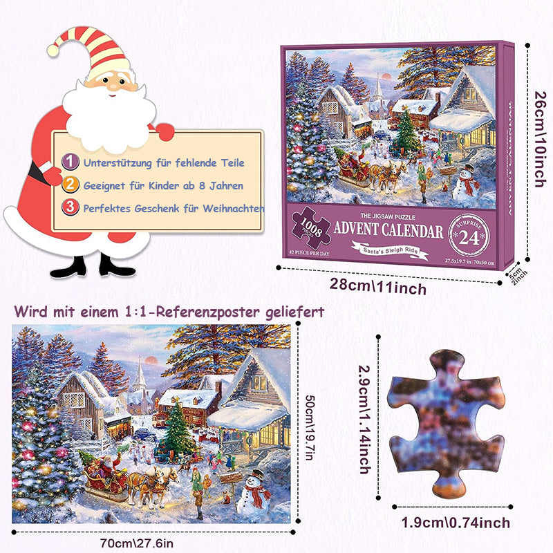 Lisslune | Christmas Puzzle Box