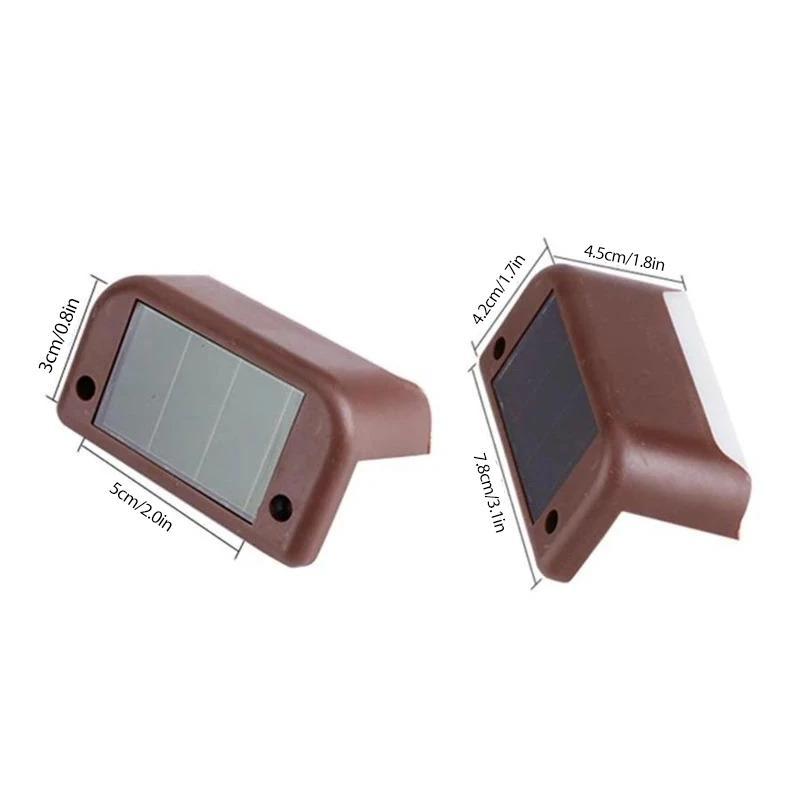 Lisslune | Waterproof Outdoor Solar Deck Lights