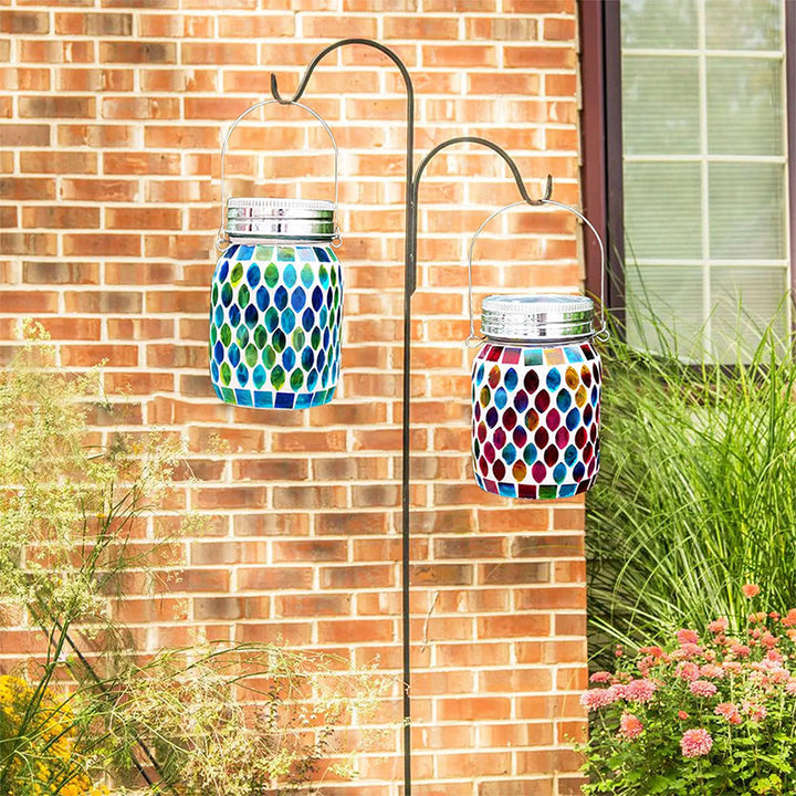 Lisslune | Mosaic Waterproof Solar Night Lanterns