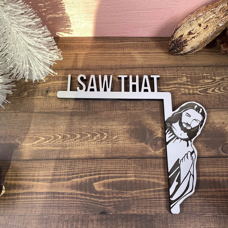 Lisslune | Funny Jesus Door Frame Decoration