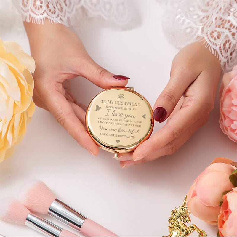 Lisslune | I love you compact mirror