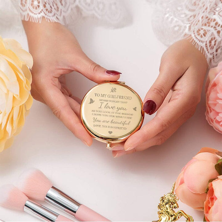 Lisslune | I love you compact mirror