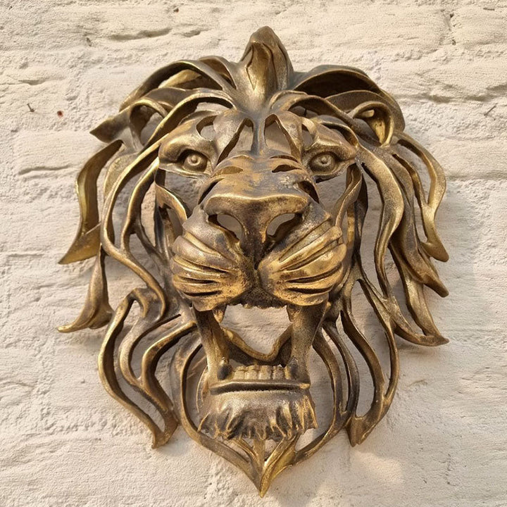 Lisslune | Lion Head Wall Art