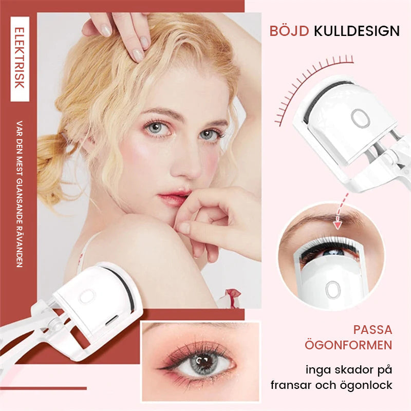 Lisslune | Newly improved electric eyelash curler