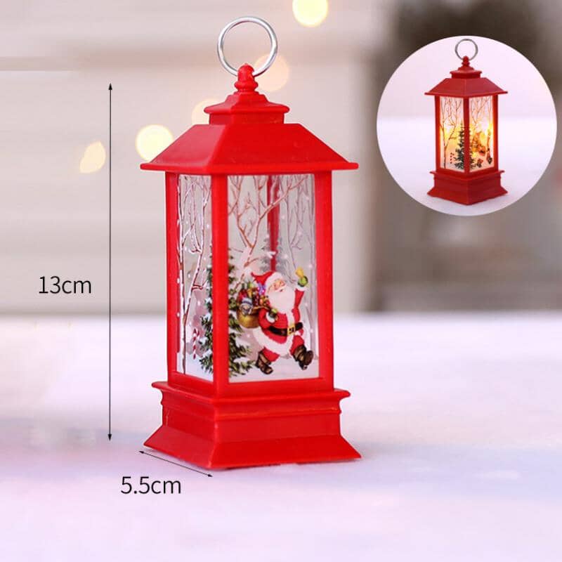 Lisslune | LED illuminated rotating Christmas lantern