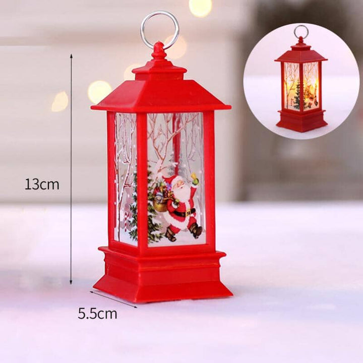 Lisslune | LED illuminated rotating Christmas lantern