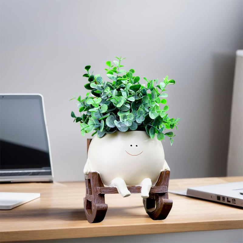 Lisslune | Smiley Face Plant Pot