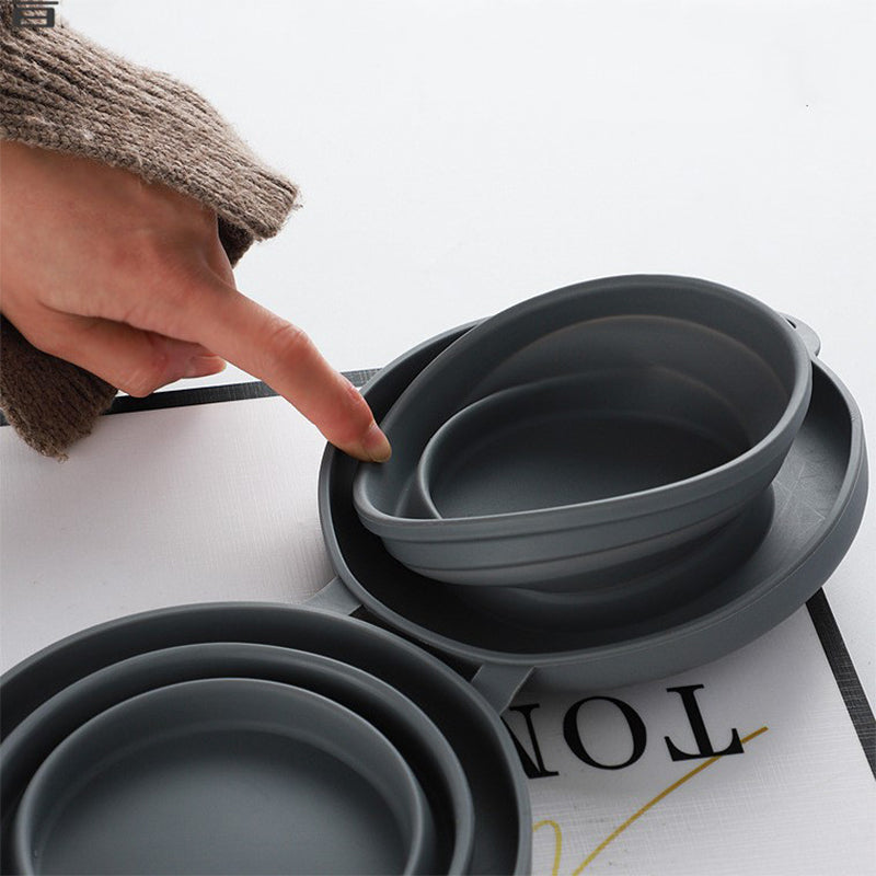 Lisslune | Pawfun Travel Dog Dinner Set