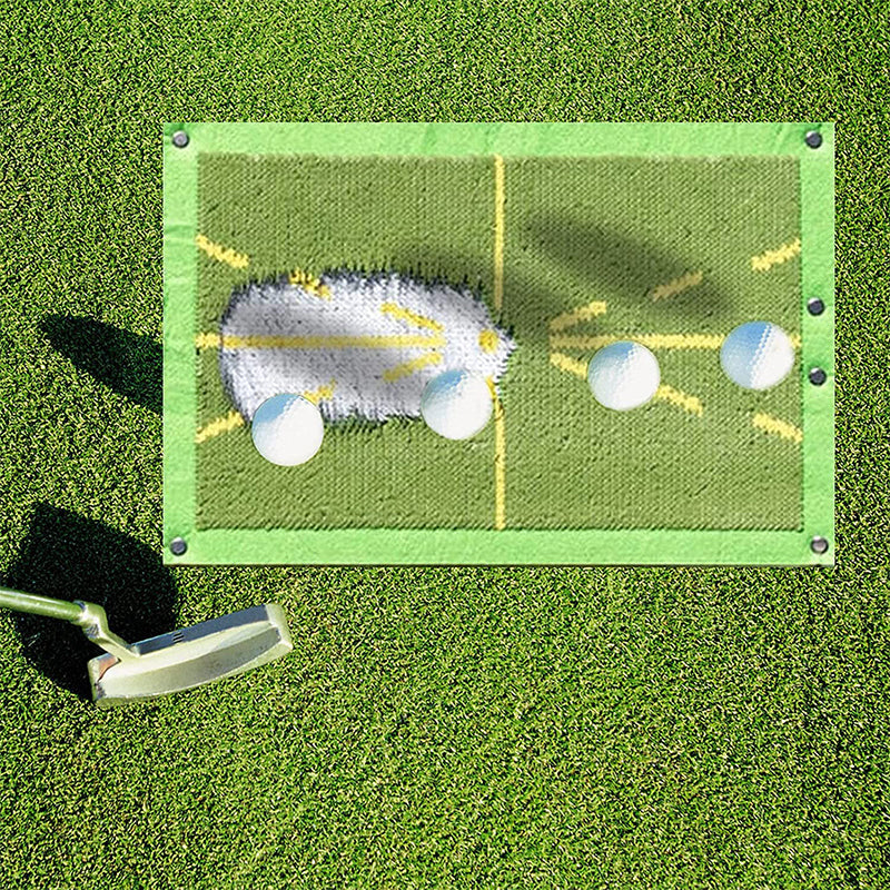 Lisslune | Golf Training Mat for Swing Detection Hitting