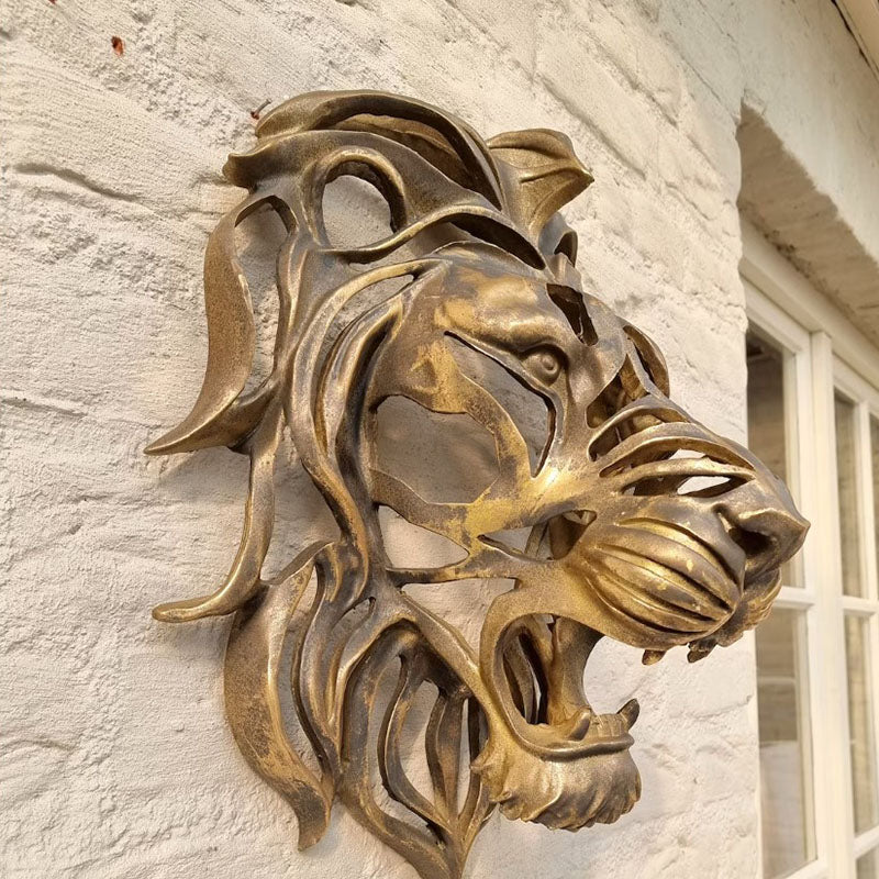 Lisslune | Lion Head Wall Art
