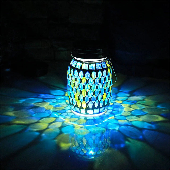 Lisslune | Mosaic Waterproof Solar Night Lanterns