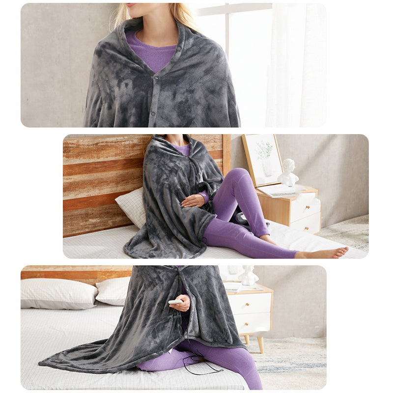 Lisslune | USB Heating Warm Shoulders - Electric Heating Plush Blanket