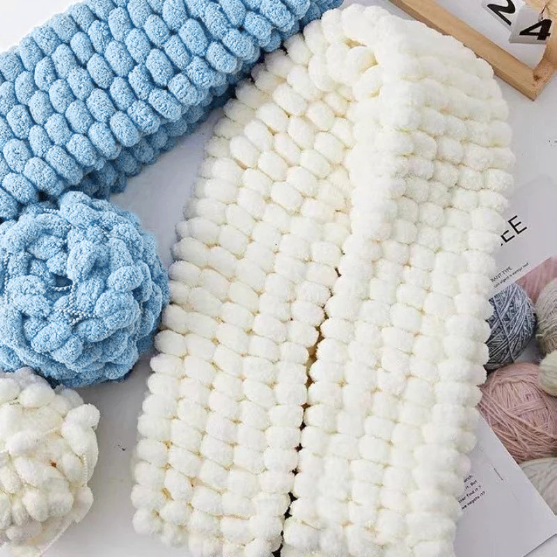 Lisslune | Winter DIY braided coarse bead yarn