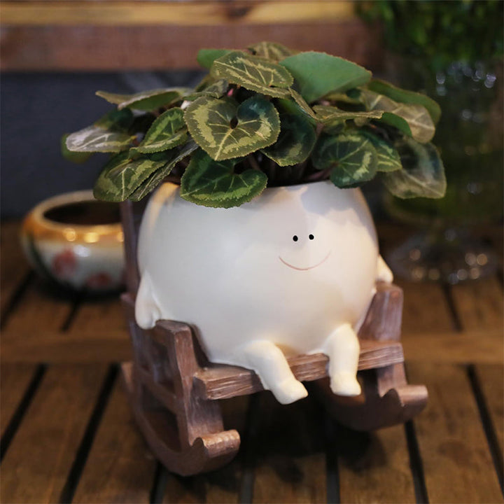 Lisslune | Smiley Face Plant Pot