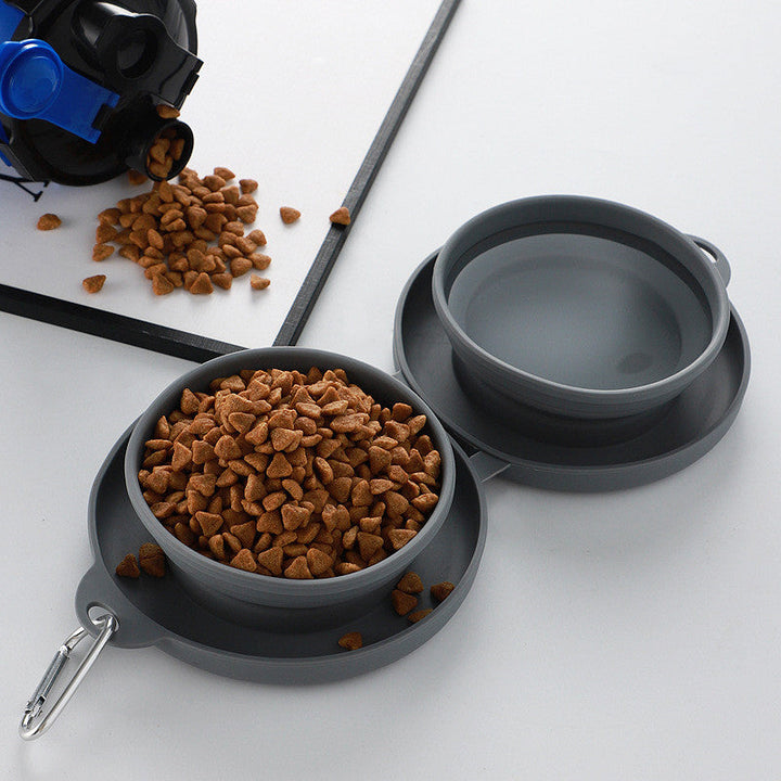Lisslune | Pawfun Travel Dog Dinner Set