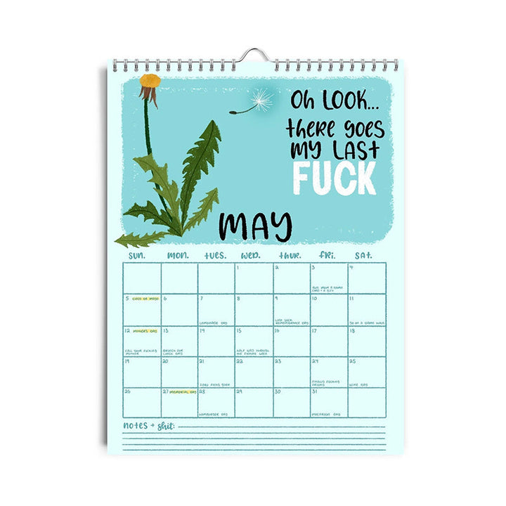 Lisslune | HERE WE GO AGAIN DAMN IT 2025 CALENDAR