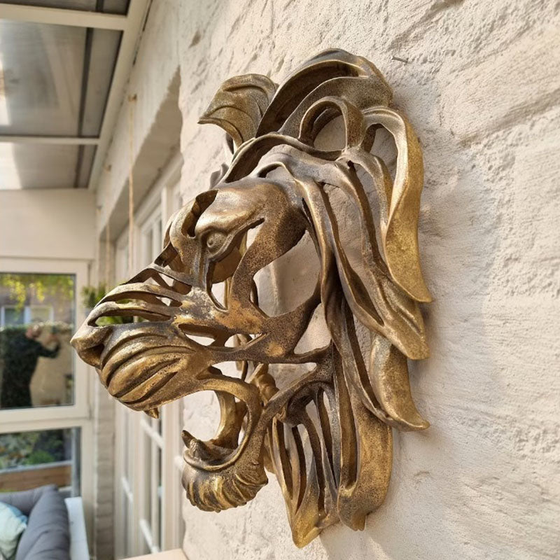 Lisslune | Lion Head Wall Art