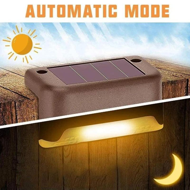 Lisslune | Waterproof Outdoor Solar Deck Lights