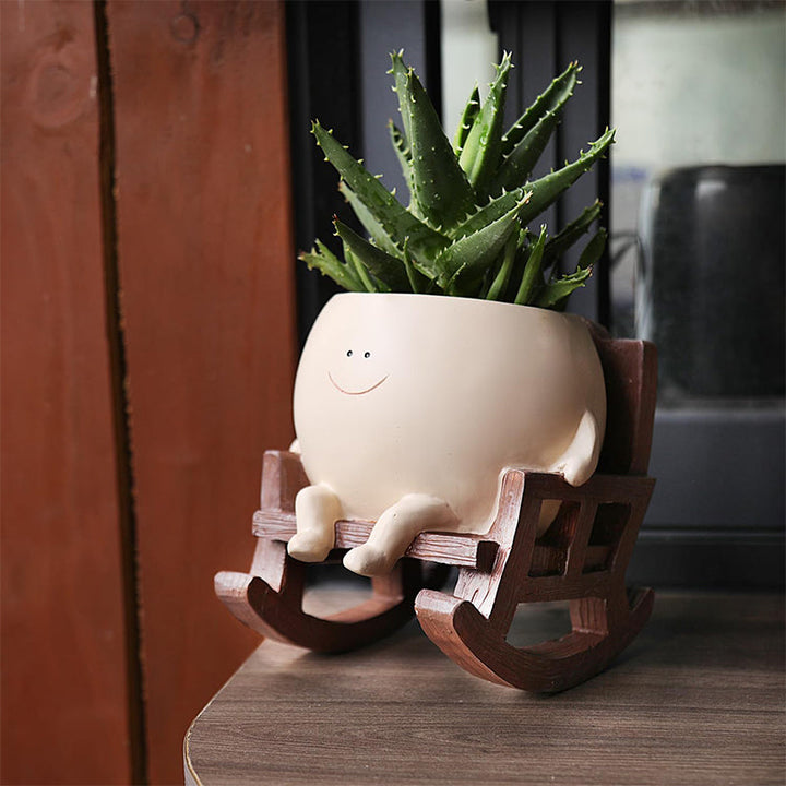 Lisslune | Smiley Face Plant Pot