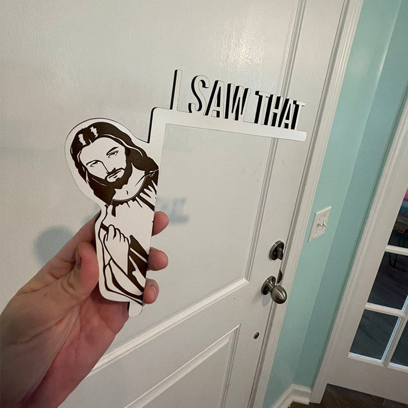 Lisslune | Funny Jesus Door Frame Decoration