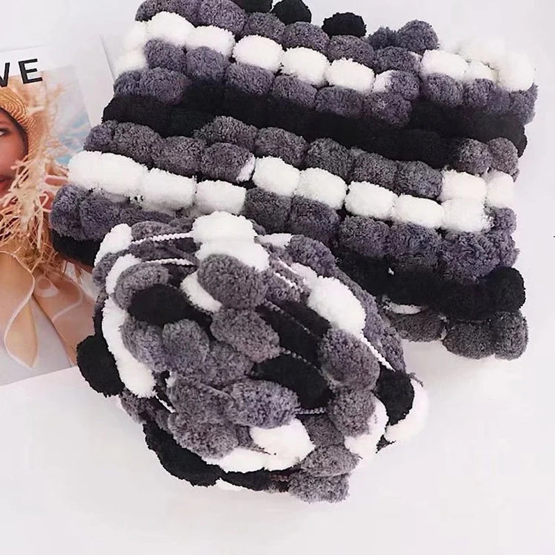 Lisslune | Winter DIY braided coarse bead yarn