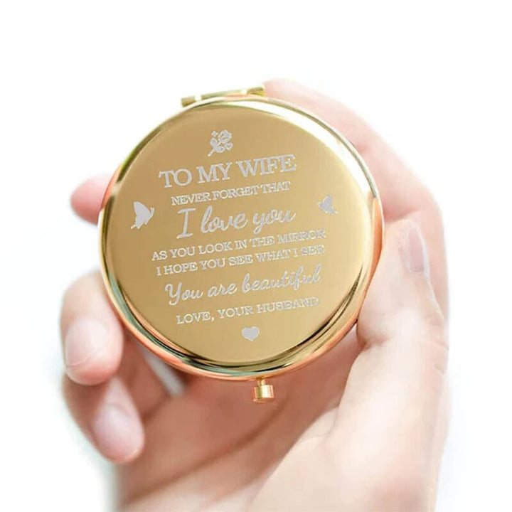 Lisslune | I love you compact mirror