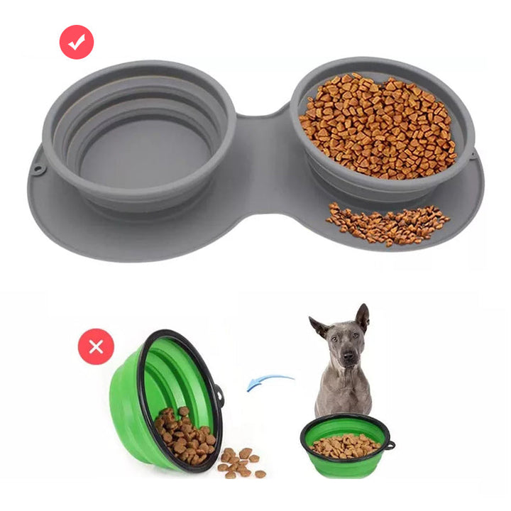 Lisslune | Pawfun Travel Dog Dinner Set