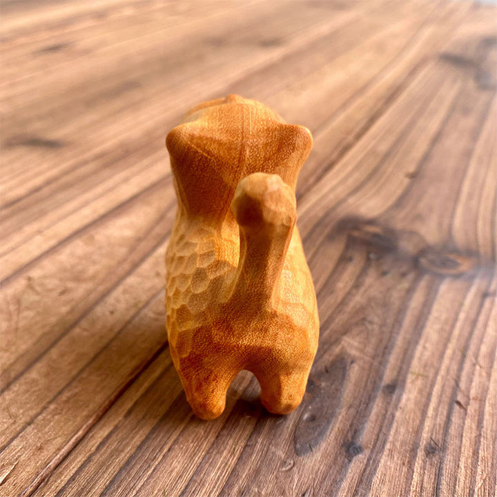 Lisslune | Small cute wooden cat