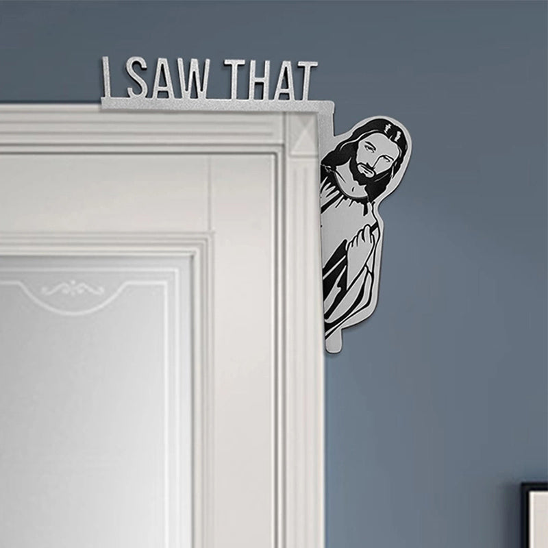 Lisslune | Funny Jesus Door Frame Decoration