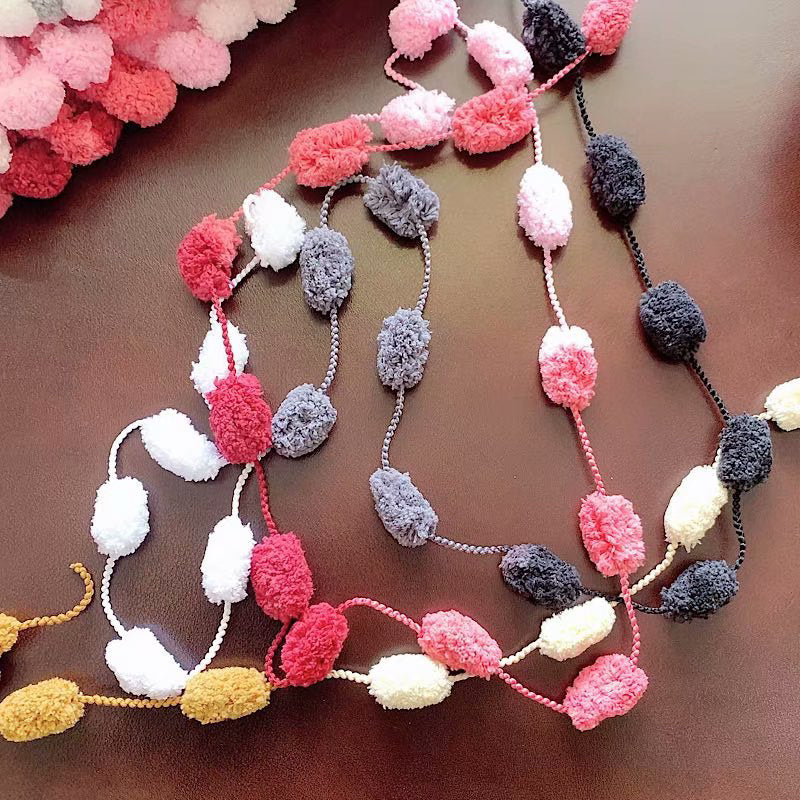 Lisslune | Winter DIY braided coarse bead yarn