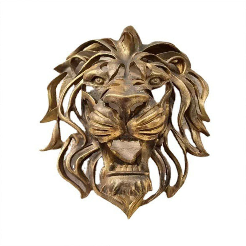 Lisslune | Lion Head Wall Art