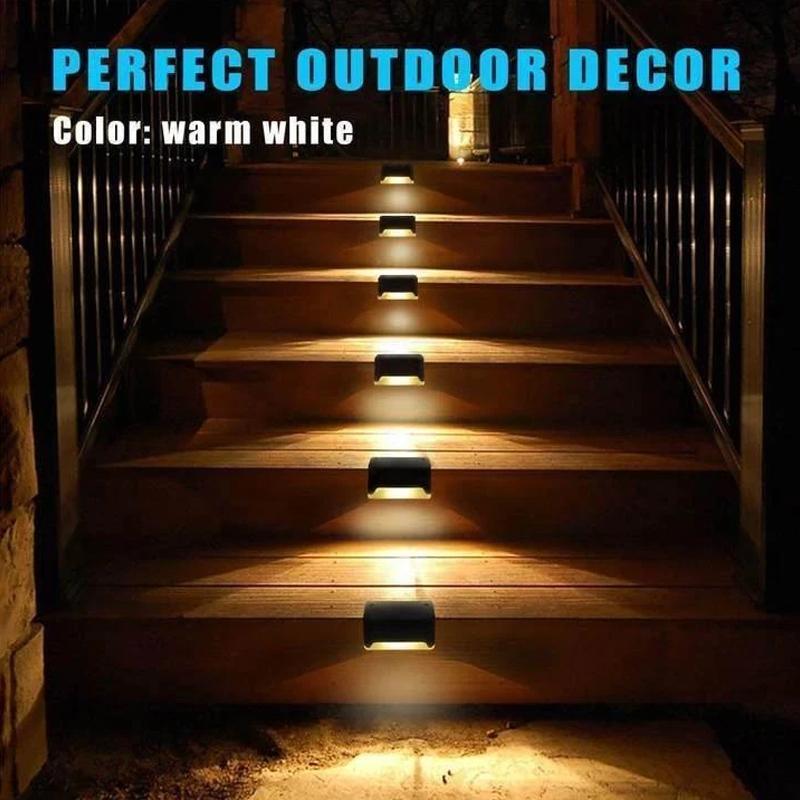 Lisslune | Waterproof Outdoor Solar Deck Lights